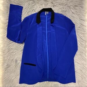 🚨 UO Sparkle and Fade Blue/Black Blazer